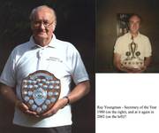 Ray Youngman Secretary of the Year two occasion